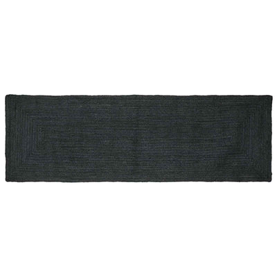Områdetæpper Rektangulær Mørkegrå 80 x 200 cm Jute
