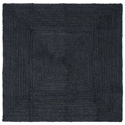 Områdetæpper Firkantet Mørkegrå 240 x 240 cm Jute