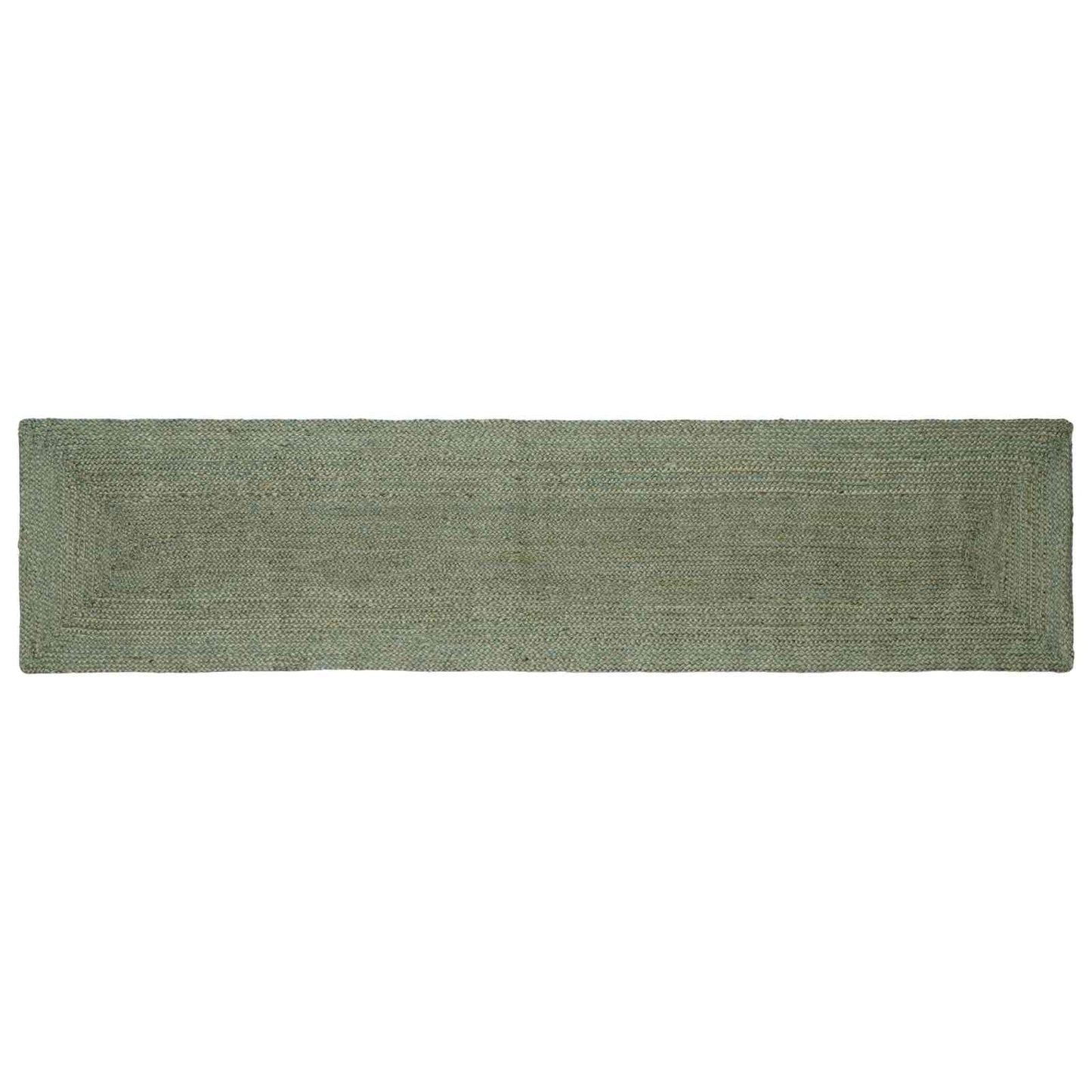 Områdetæpper Rektangulær Olivengrøn 60 x 300 cm Jute
