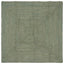 Områdetæpper Rektangulær Olivengrøn 120 x 120 cm Jute
