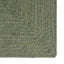 Områdetæpper Rektangulær Olivengrøn 120 x 170 cm Jute