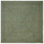 Områdetæpper Firkantet Olivengrøn 300 x 300 cm Jute