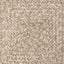 Område tæppe Natur og hvid 80 x 150 cm Jute