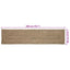 Områdetæpper Naturfarvet og sort 60 x 200 cm Jute