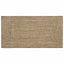 Områdetæpper Naturfarvet og sort 80 x 150 cm Jute