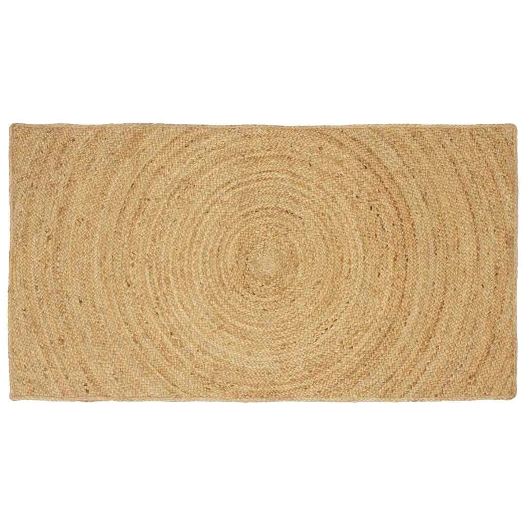 Områdetæpper Naturfarvet 60 x 110 cm Jute