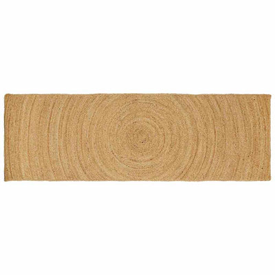 Områdetæpper Naturfarvet 80 x 200 cm Jute