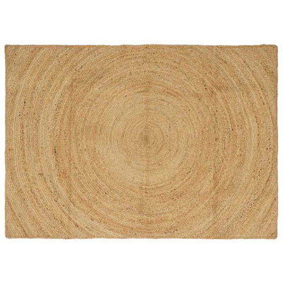 Områdetæpper Naturfarvet 120 x 170 cm Jute