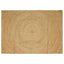 Områdetæpper Naturfarvet 200 x 290 cm Jute