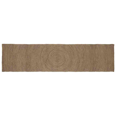 Områdetæpper Grå 80 x 400 cm Jute