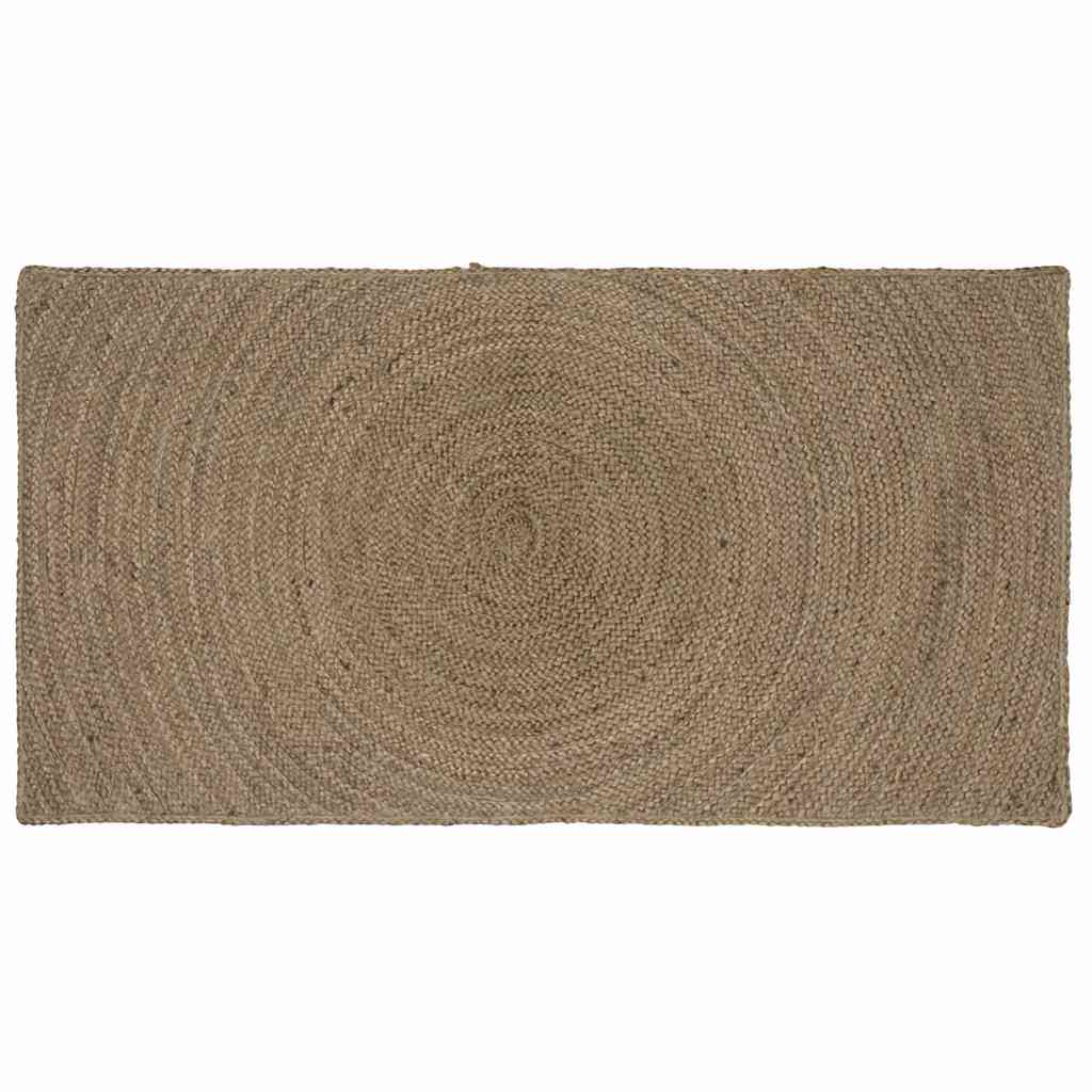 Områdetæpper Grå 100 x 200 cm Jute billede