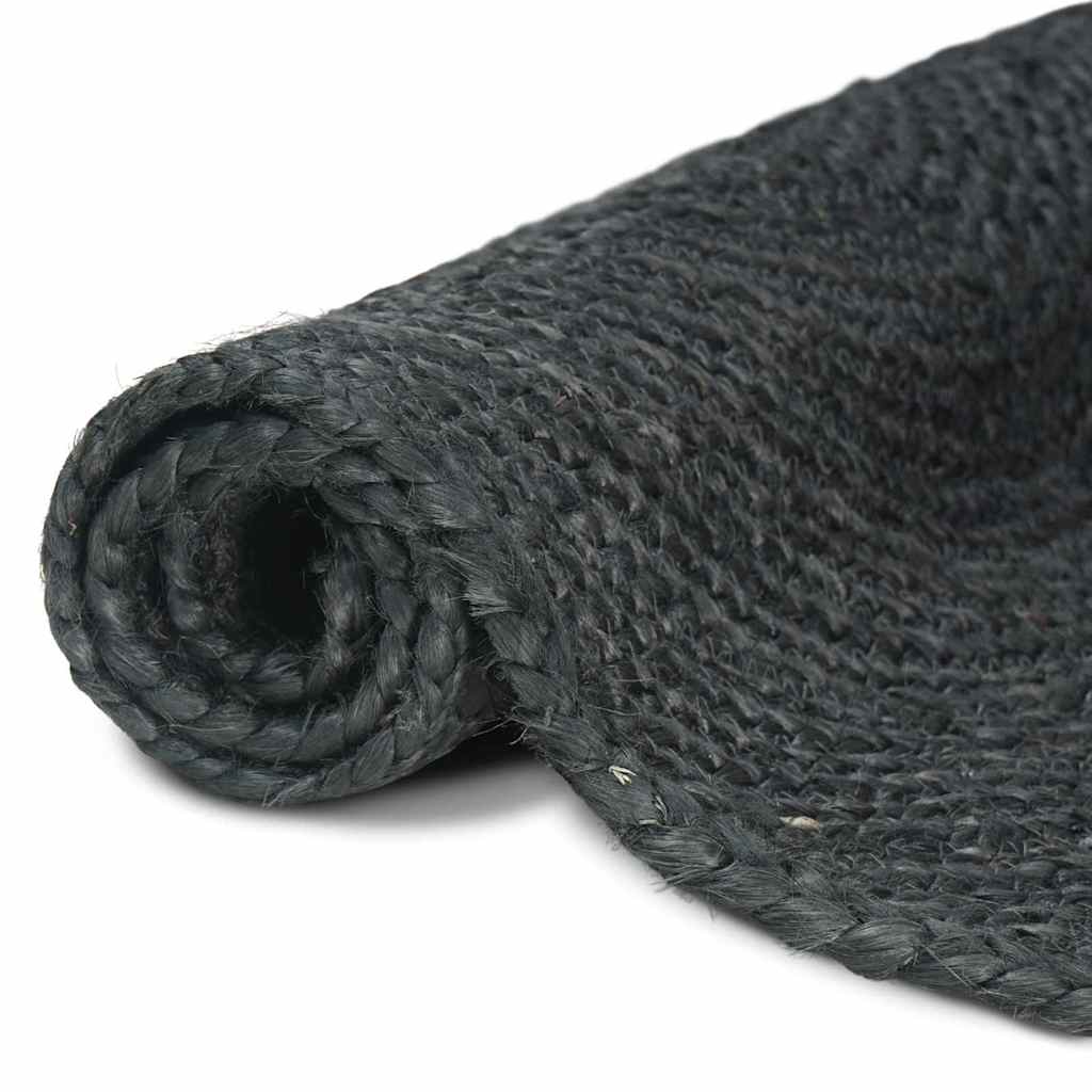 Områdetæpper Mørkegrå 60 x 110 cm Jute