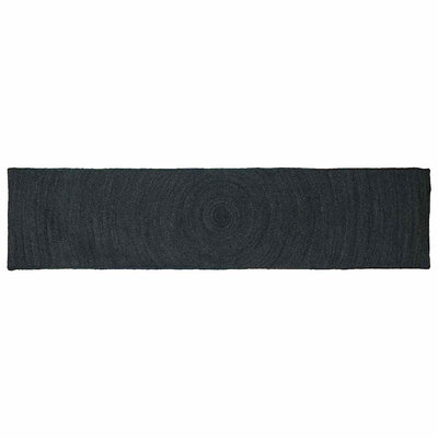Områdetæpper Mørkegrå 60 x 200 cm Jute