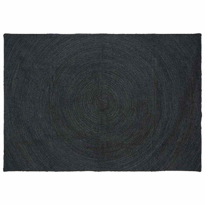 Områdetæpper Mørkegrå 160 x 230 cm Jute