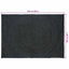 Områdetæpper Mørkegrå 160 x 230 cm Jute