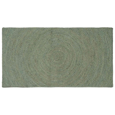 Områdetæpper Olivengrøn 60 x 110 cm Jute