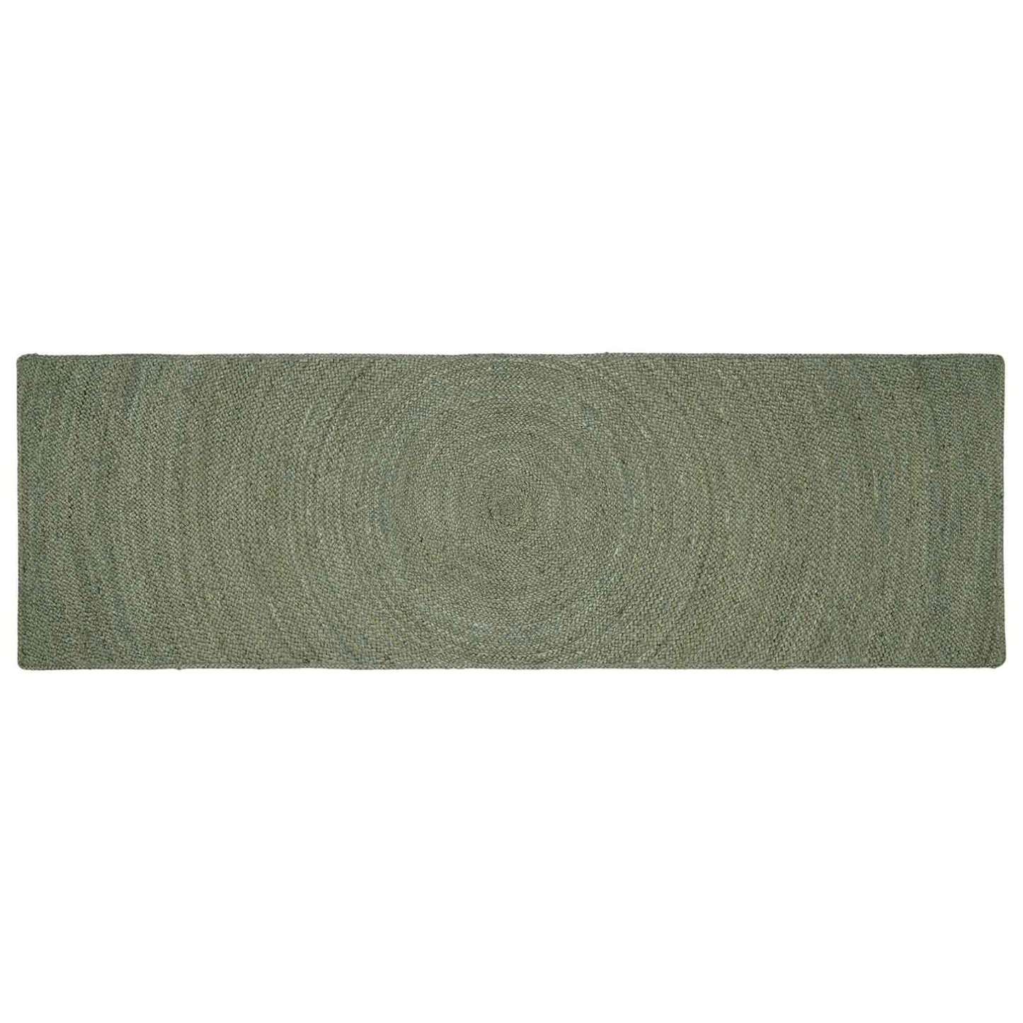 Områdetæpper Olivengrøn 80 x 200 cm Jute