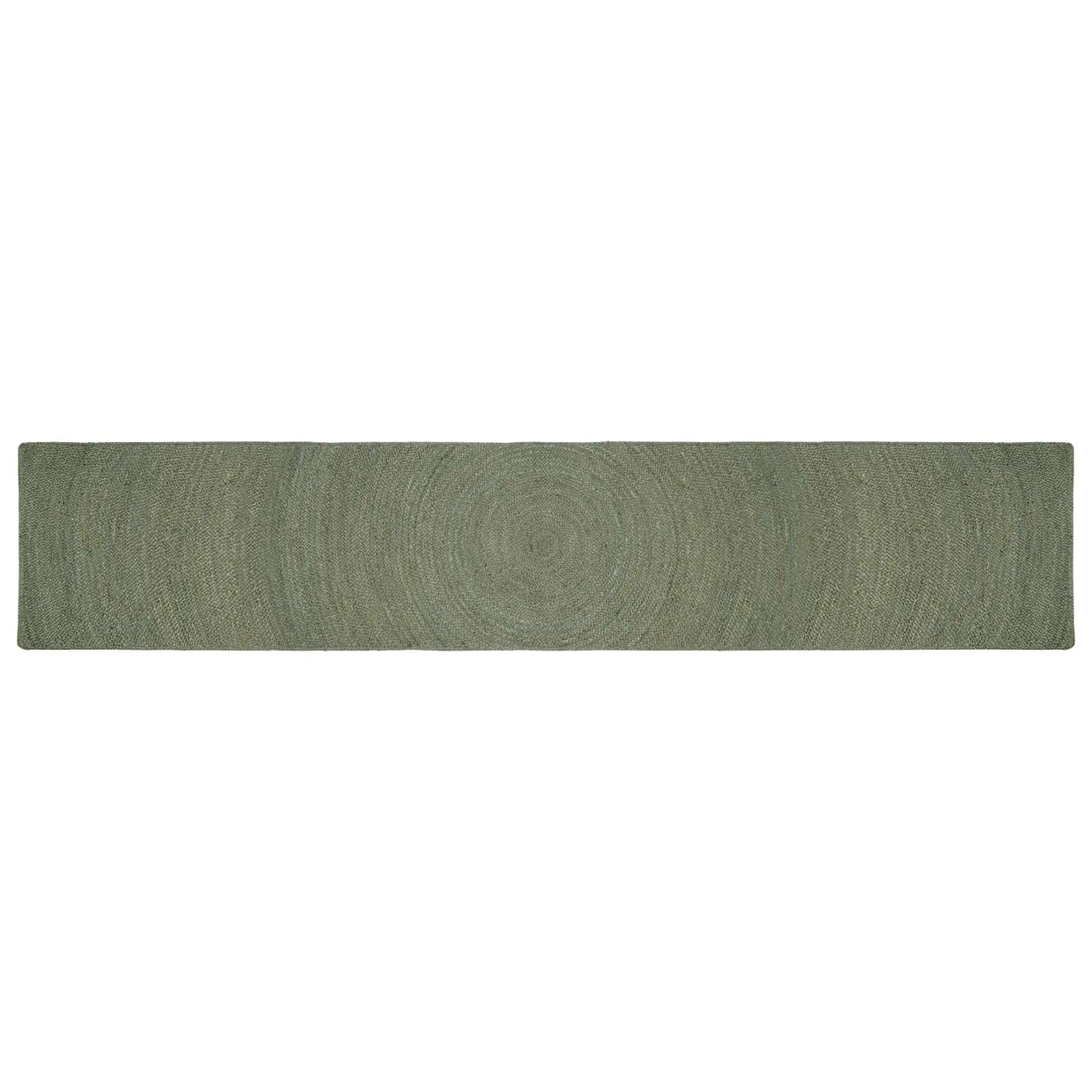 Områdetæpper Olivengrøn 80 x 400 cm Jute