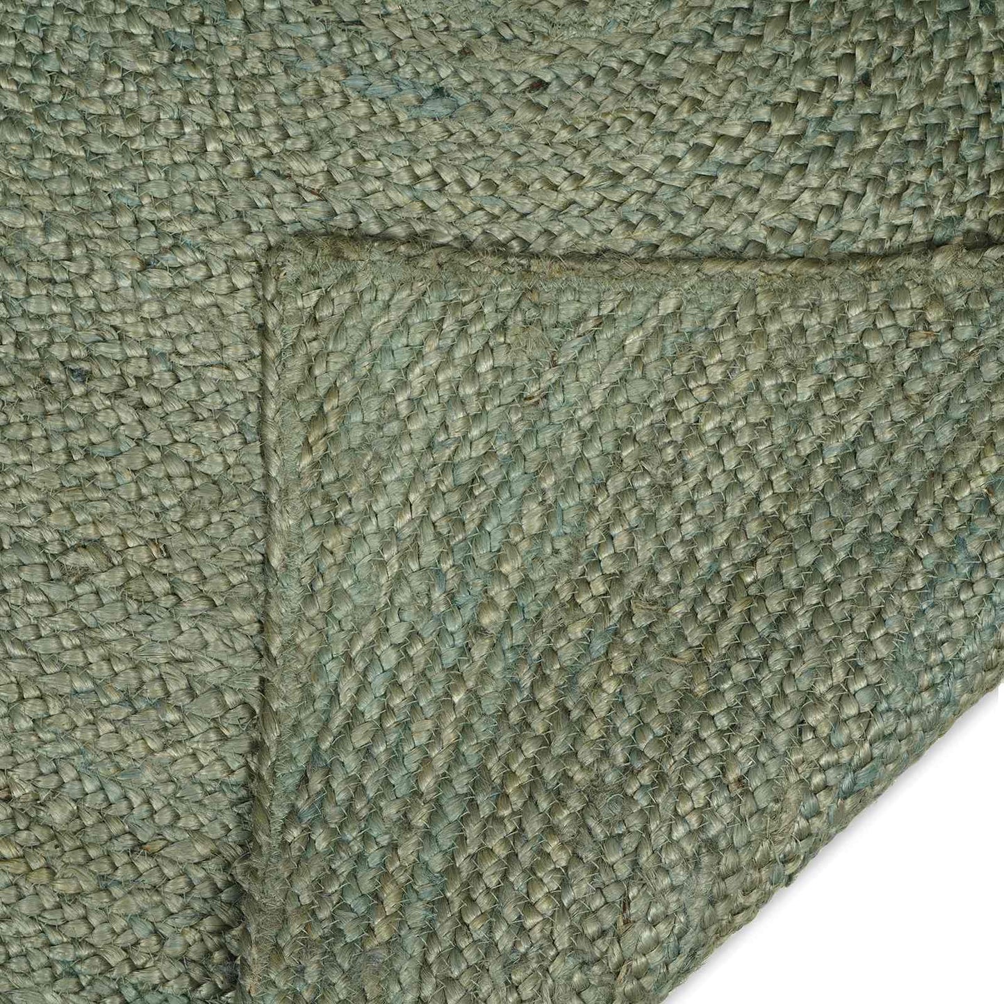 Områdetæpper Olivengrøn 200 x 200 cm Jute