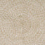 Områdetæpper Natur og hvid 60 x 250 cm Jute
