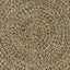 Områdetæpper Naturfarvet og sort 60 x 110 cm Jute
