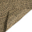Områdetæpper Naturfarvet og sort 100 x 200 cm Jute