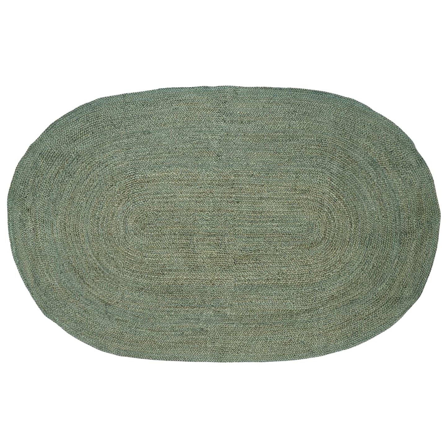 Områdetæpper Olivengrøn 152 x 245 cm Jute