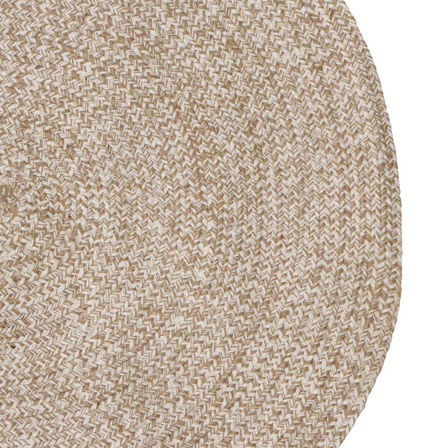 Områdetæpper Hvid 100 x 152 cm Jute