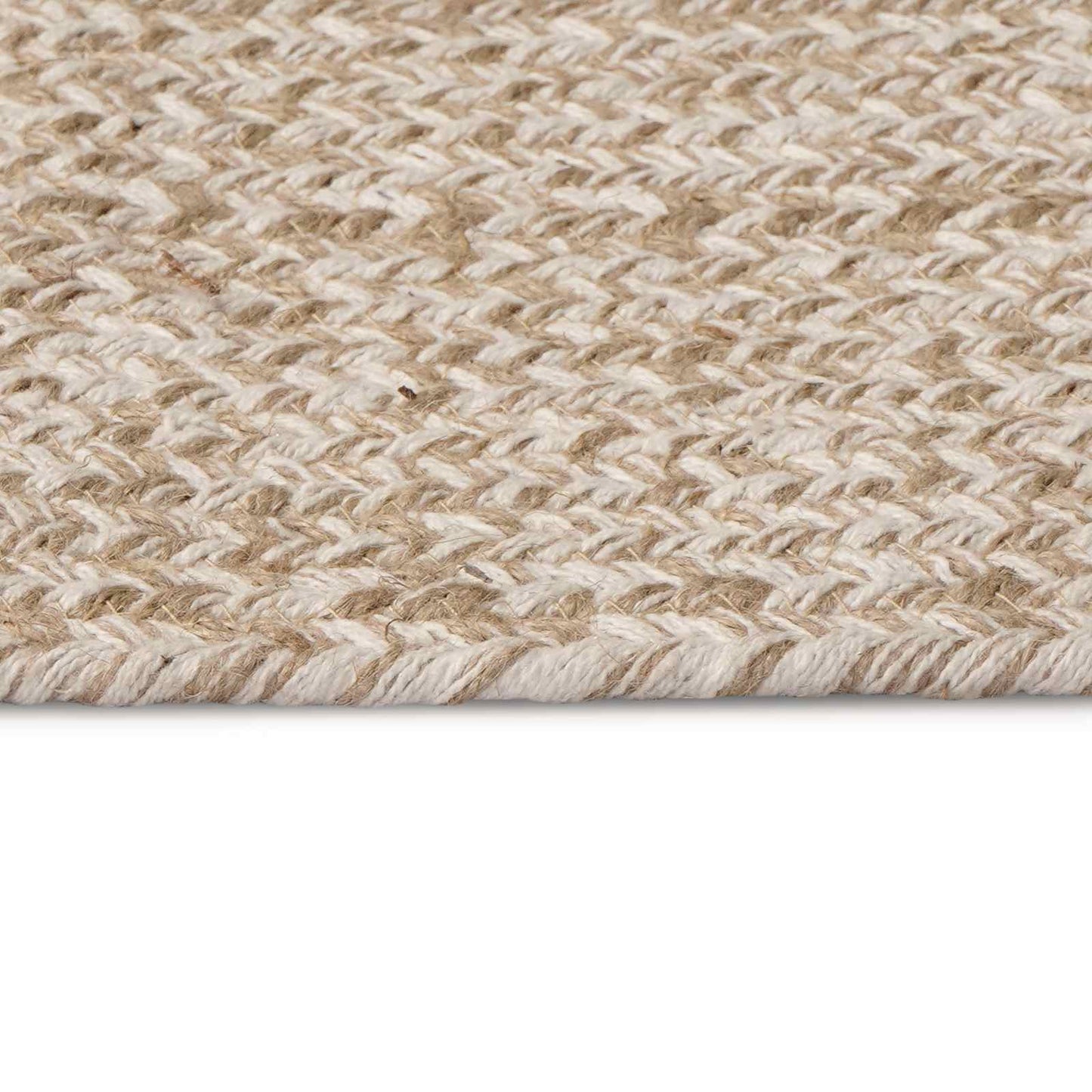 Områdetæpper Hvid 205 x 305 cm Jute