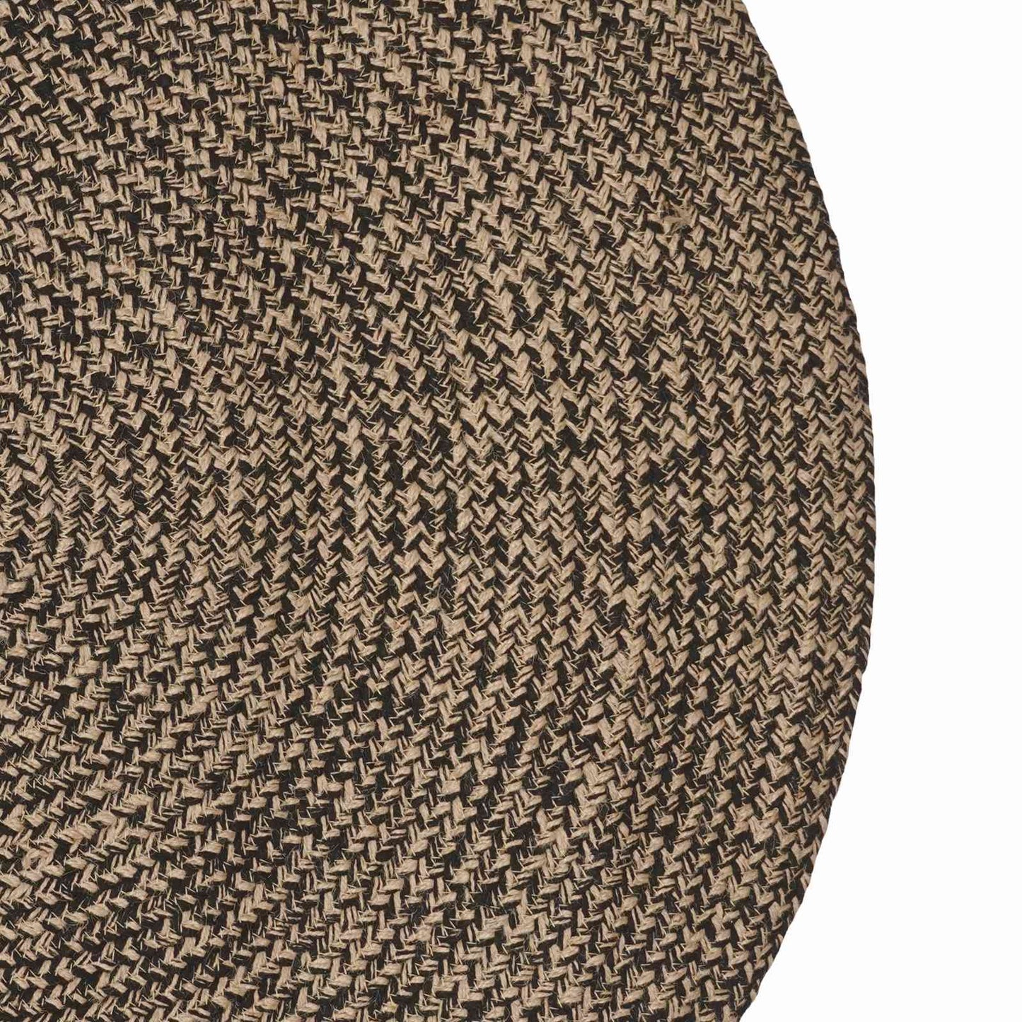Områdetæpper Sort 205 x 305 cm Jute