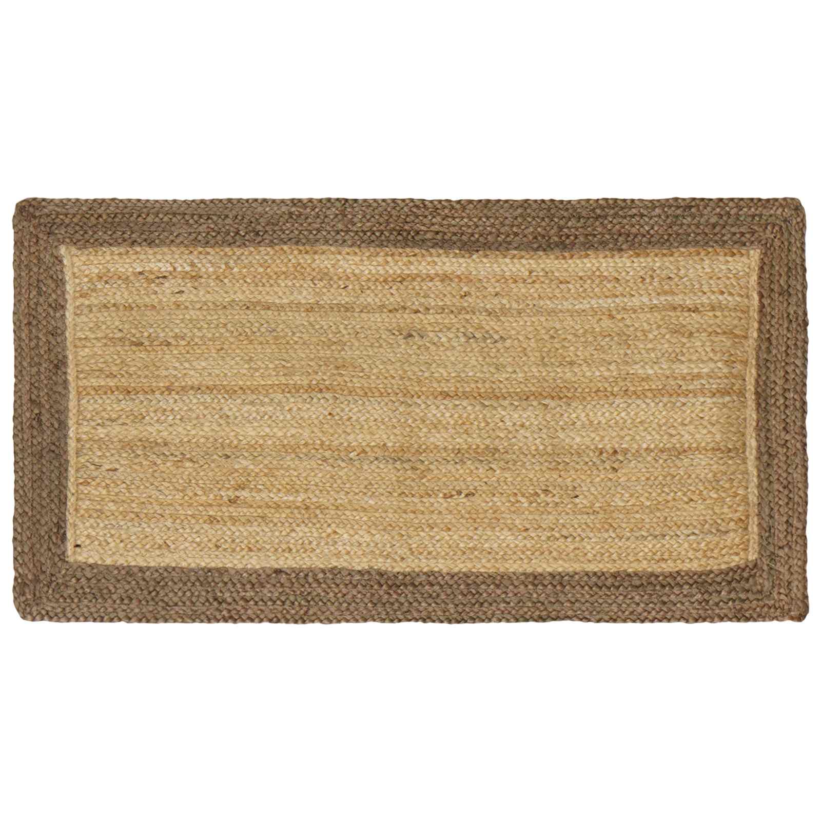 Områdetæpper Grå 60 x 110 cm Jute billede