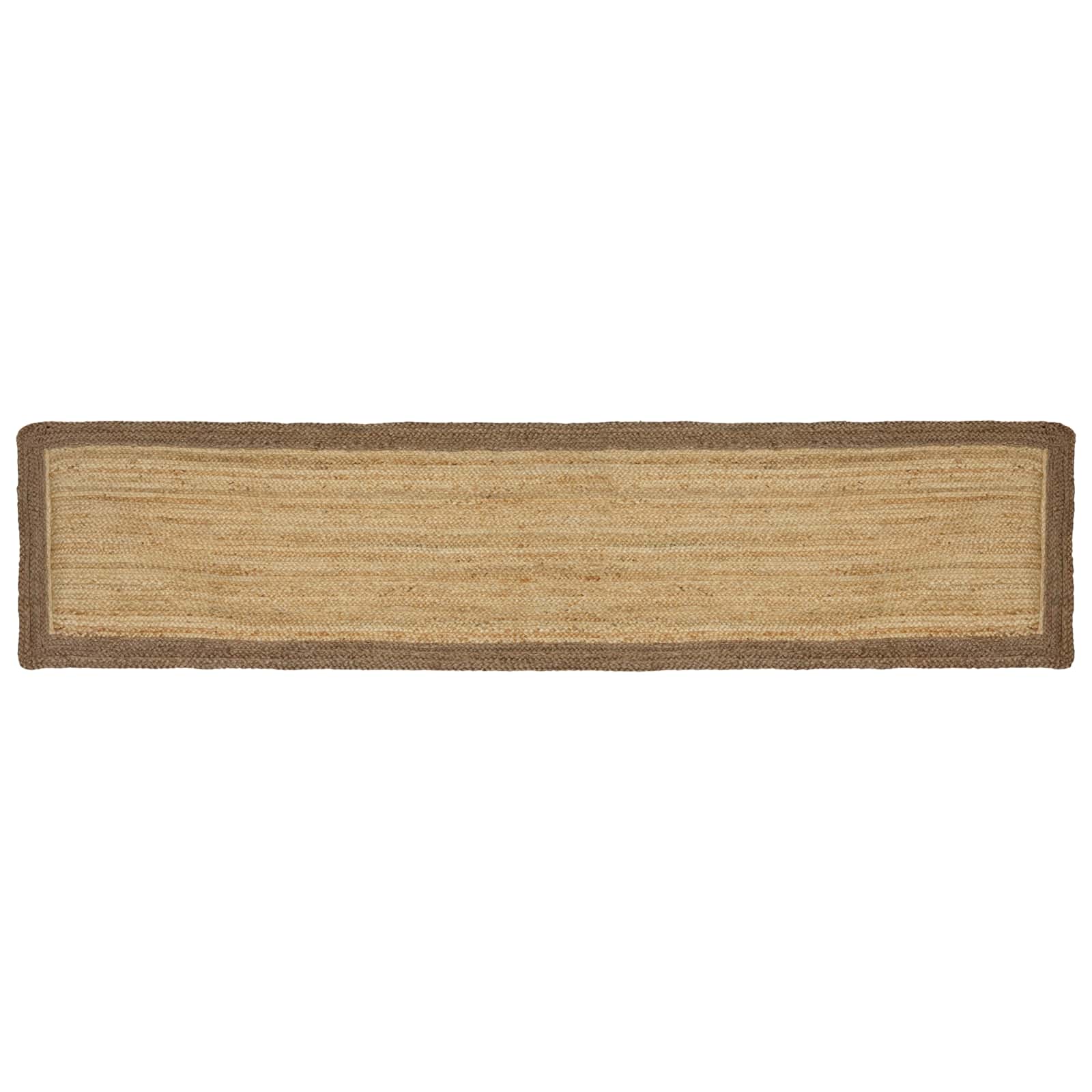Områdetæpper Grå 60 x 200 cm Jute billede