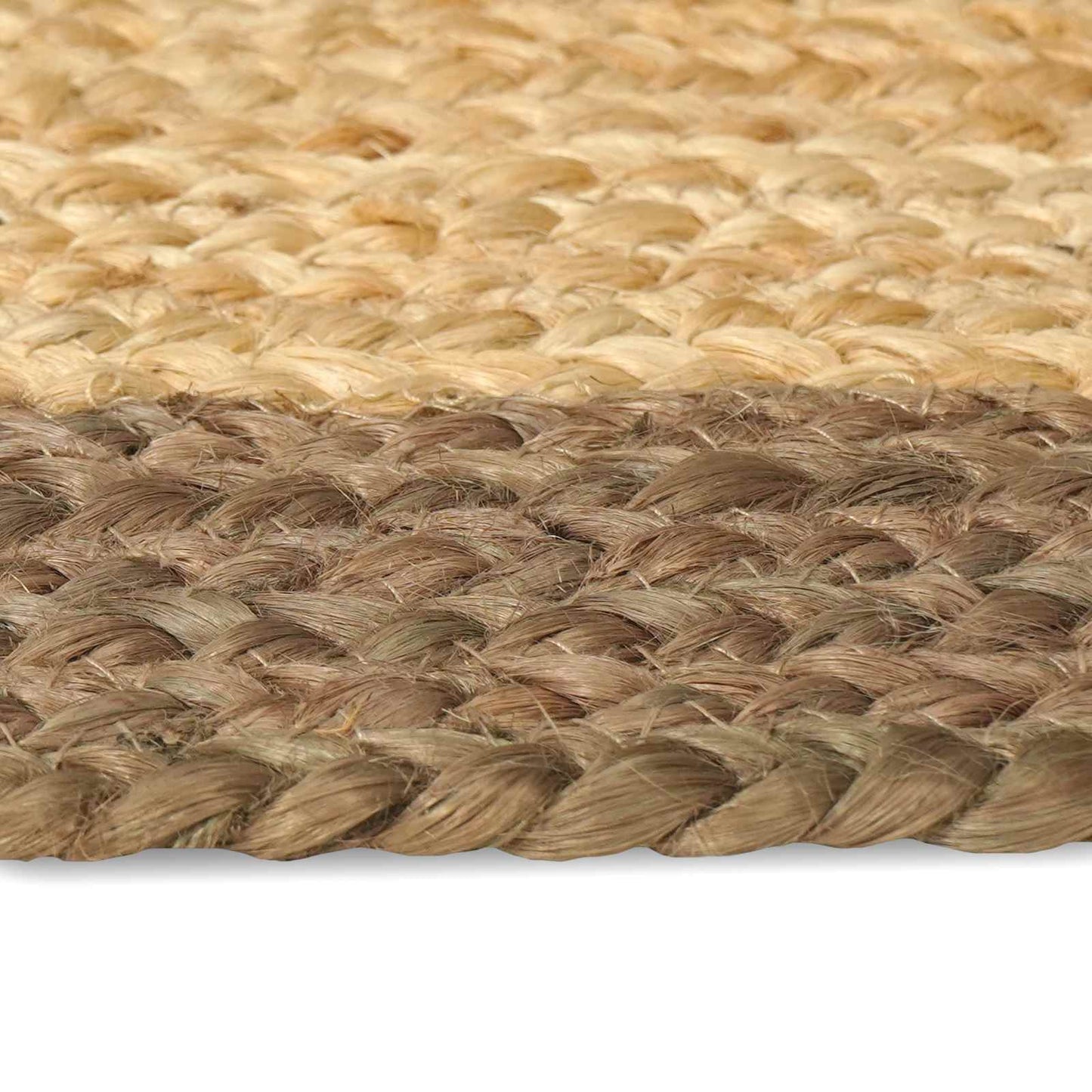 Område tæppe Grå 80 x 400 cm Jute