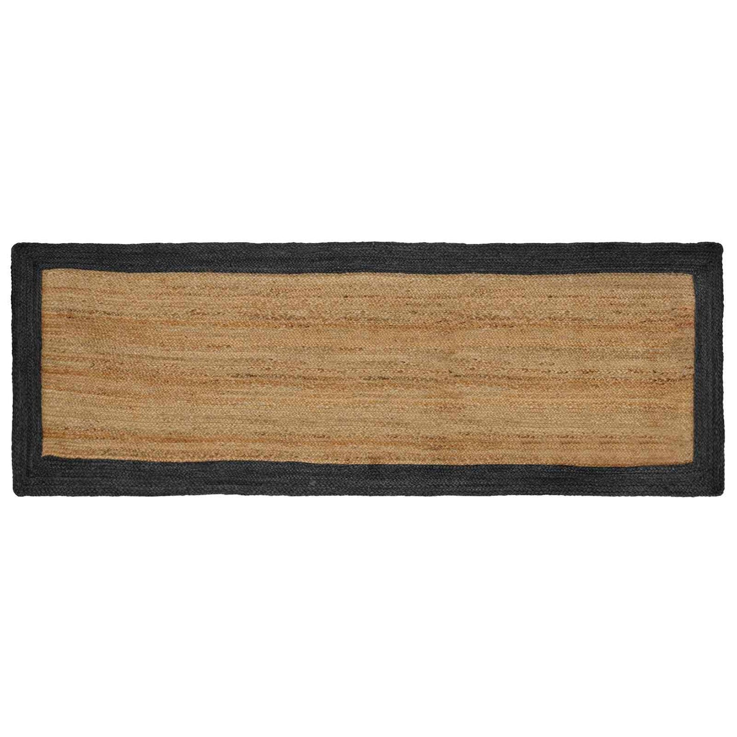 Områdetæpper Mørkegrå 80 x 200 cm Jute