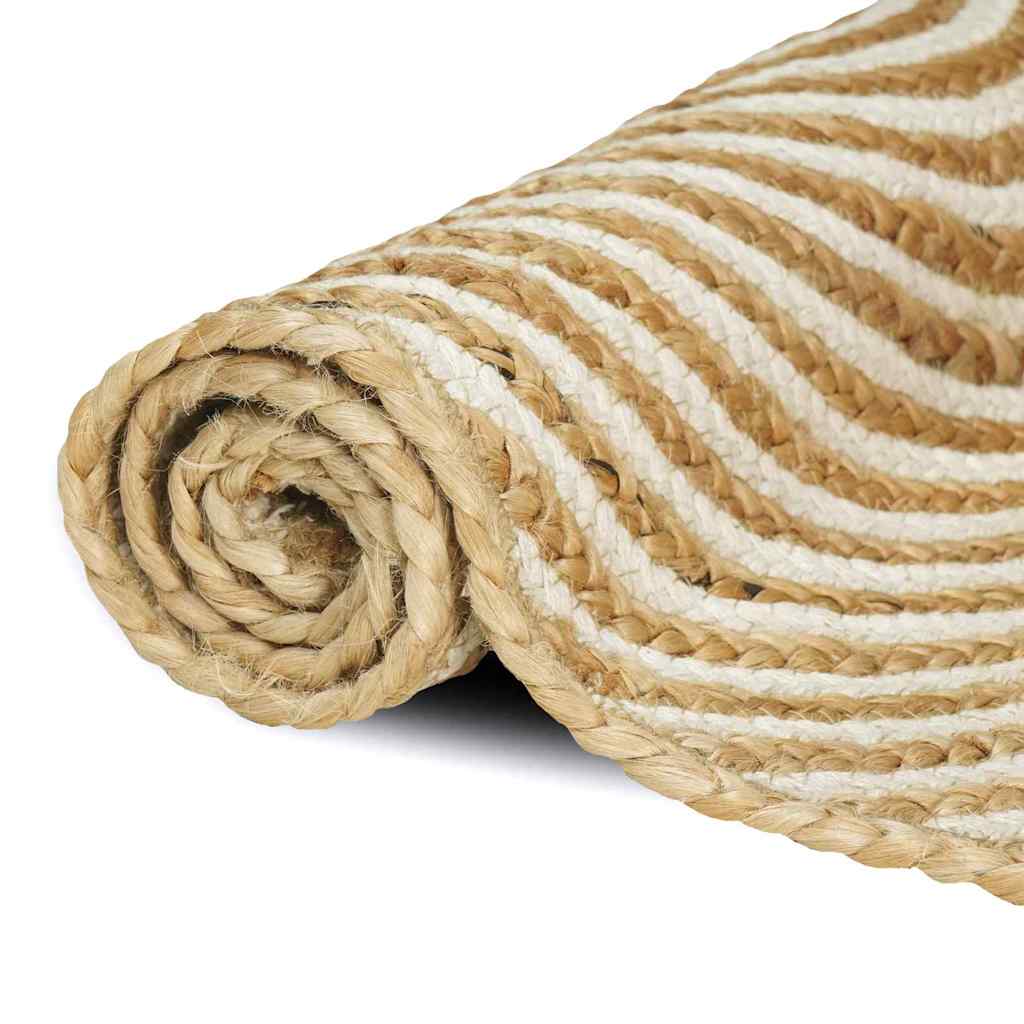 Områdetæpper Hvid 60 x 250 cm Jute