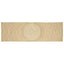 Områdetæpper Hvid 60 x 250 cm Jute