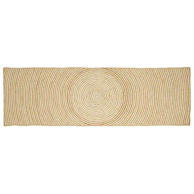 Områdetæpper Hvid 60 x 300 cm Jute