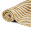 Områdetæpper Hvid 80 x 250 cm Jute