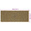 Områdetæpper Sort 80 x 200 cm Jute