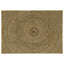 Områdetæpper Sort 120 x 170 cm Jute