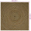 Områdetæpper Sort 200 x 200 cm Jute