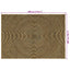 Områdetæpper Sort 200 x 290 cm Jute