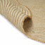 Områdetæpper Natur og hvid 205 x 305 cm Jute