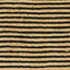 Områdetæpper Naturfarvet og sort 205 x 305 cm Jute