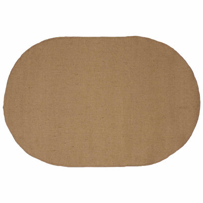Områdetæpper Naturfarvet 100 x 152 cm Jute