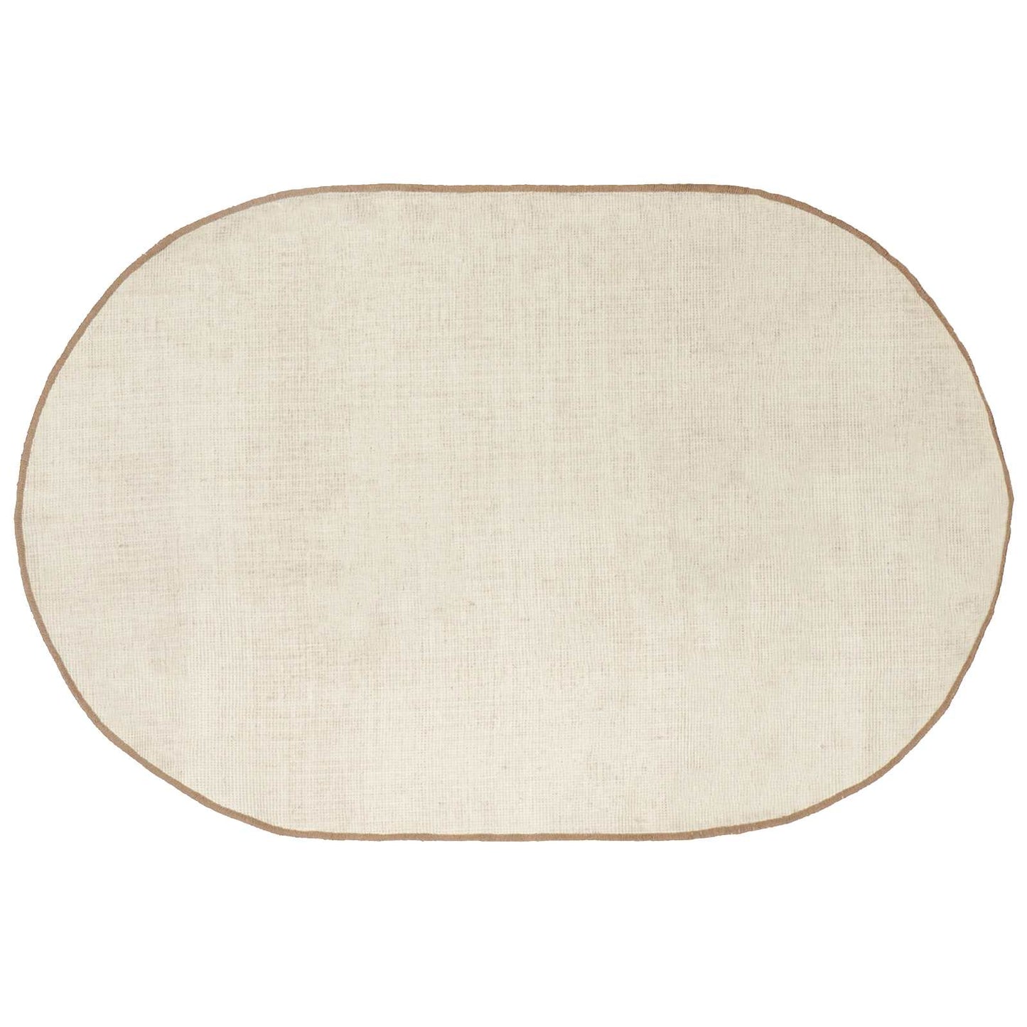 Områdetæpper Naturfarvet 100 x 152 cm Jute
