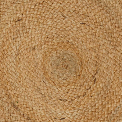 Områdetæpper Naturfarvet Ø 240 cm Jute