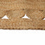 Områdetæpper Naturfarvet 100 x 152 cm Jute