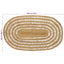 Områdetæpper Naturfarvet 205 x 305 cm Jute