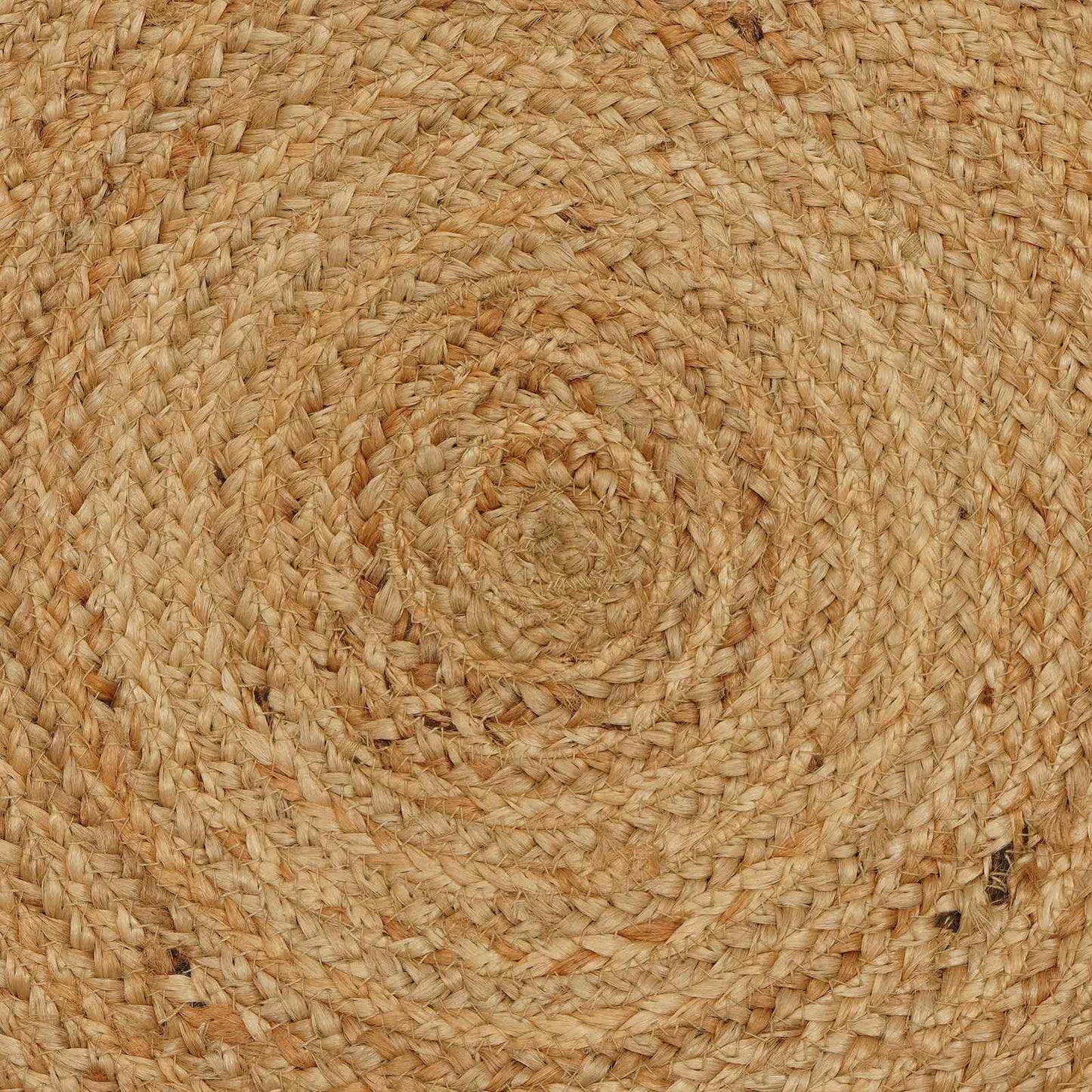 Områdetæpper Naturfarvet Ø 210 cm Jute